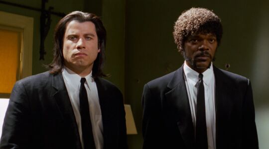 Samuel L. Jackson en John Travolta in Pulp Fiction