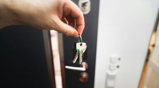 Nieuwe huissleutels