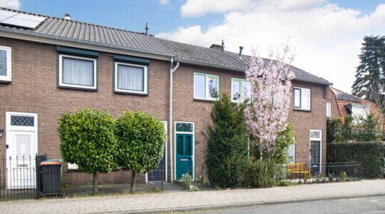 De woning met een bijzonder interieur.