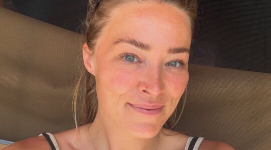 Een selfie van Geraldine Kemper