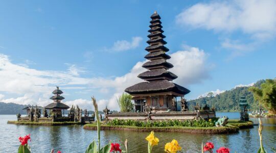 Bali, het eiland waar veel influencers werken.