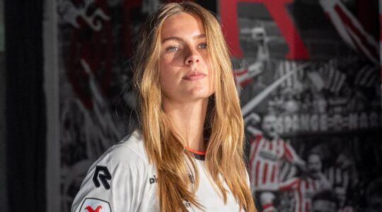 Jonna van der Post bij Sparta Rotterdam.