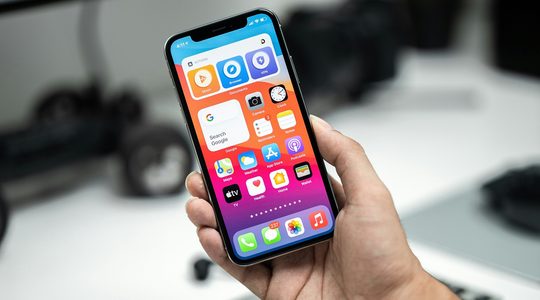 Een toestel van Apple, waarop een opvallende melding kan verschijnen.