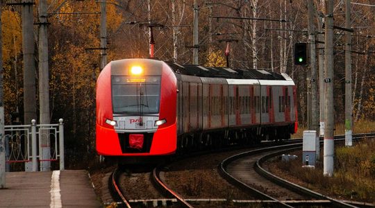 Een trein van Virgin Trains.