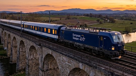 Een nachttrein naar Scandinavië van European Sleeper.