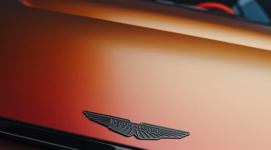 Een detail van de Aston Martin Valen