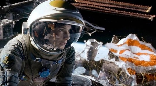 Sandra Bullock in Gravity