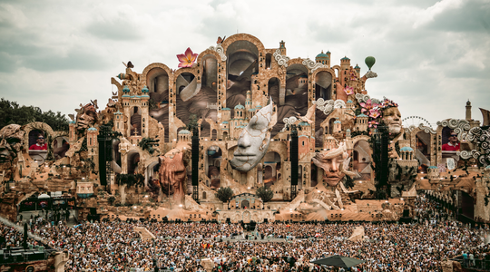 De main stage van Tomorrowland