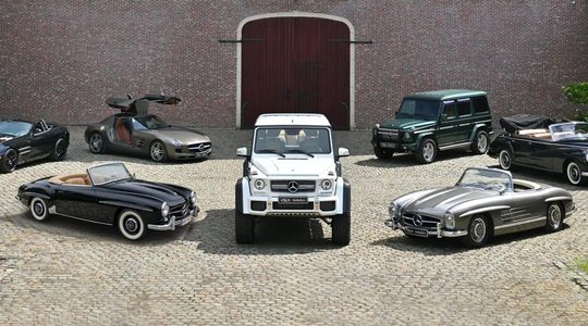 De autocollectie van Willy Michiels.