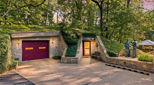 Het in Ohio gevestigde Hobbit-huis.