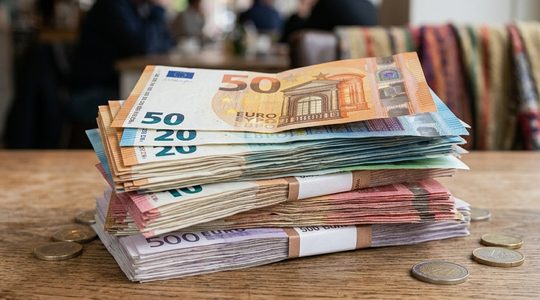 Geld, dat te sparen valt.
