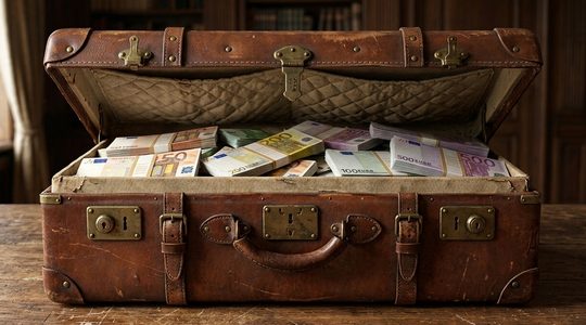 Geld, wat je meer moet betalen omdat de inkomstenbelasting omhoog gaat.