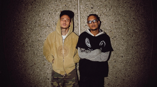 Noa Lang en Ronnie Flex