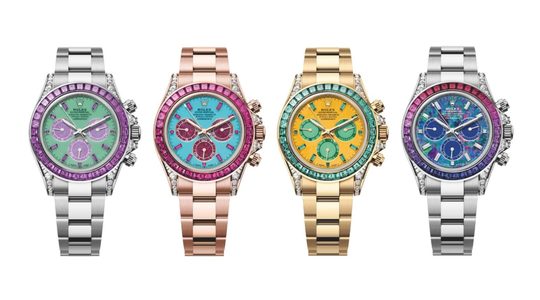 Vier Cosmograph Daytona's van Rolex