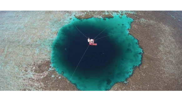 Dit is het diepste onderwatersinkhole van de wereld