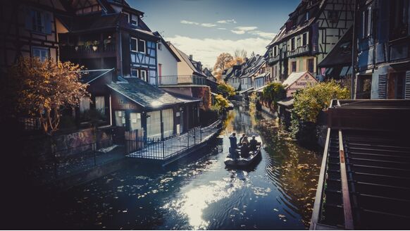 Het betoverende wijn-stadje Colmar is de perfecte vakantiebestemming