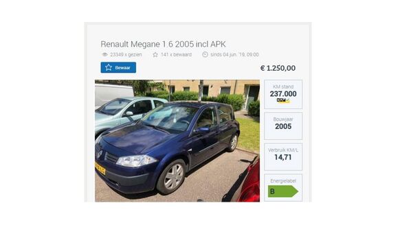 Deze held verkoopt op geniale wijze zijn auto op Marktplaats