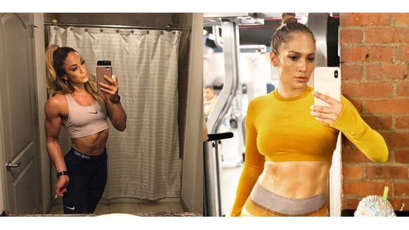 Bizar: deze bodybuildster is een Jennifer Lopez dubbelganger