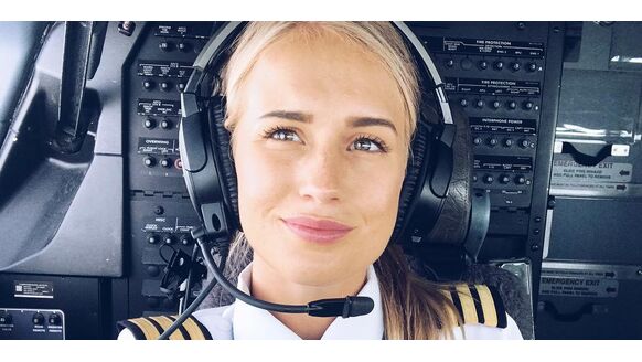 De Zweedse Maria is pilote en een enorme Instagram sensatie