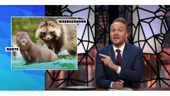 Zondag met Lubach waarschuwt Nederlanders voor de gevaarlijke bontkraag