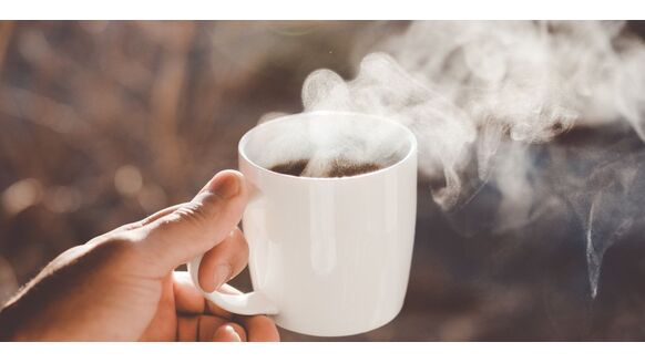 Op dit moment van de dag heeft koffie drinken geen nut