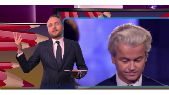 Arjen Lubach scoort een hit met een geniale rap over de lijsttrekkers