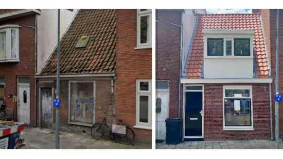 Haarlems krot omgebouwd tot prima woning en prijs gaat 4 keer over de kop