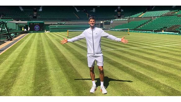 Het vermogen van tennisser Novak Djokovic