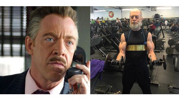 Acteur J.K. Simmons ondergaat bizarre bodybuilding transformatie