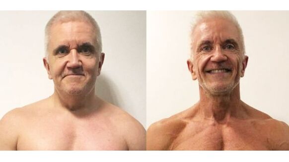 IT-adviseur (55) gooit leven om en ondergaat indrukwekkende bodybuilding transformatie