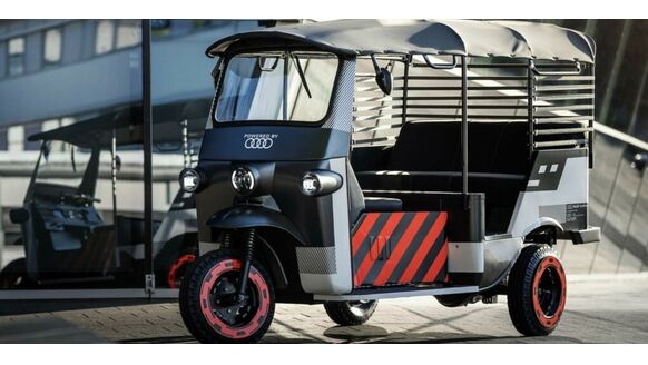 Audi komt met een briljante elektrische tuktuk