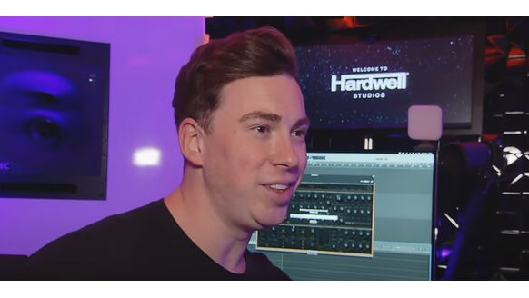 Zo ziet de studio van dj Hardwell eruit