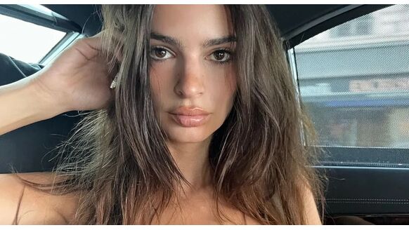 Emily Ratajkowski maakt de stad onveilig in bikini