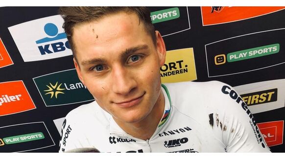 Mathieu van der Poel laat zijn héél dikke nieuwe auto zien op Instagram