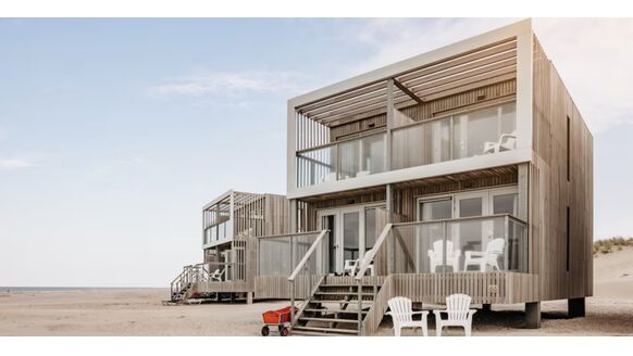 Deze strandvilla (4 tot 6 personen) bezorgt jou een top vakantie in eigen land