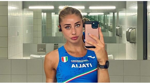 Italiaanse atlete Gaia Sabbatini is een grote hit op Instagram