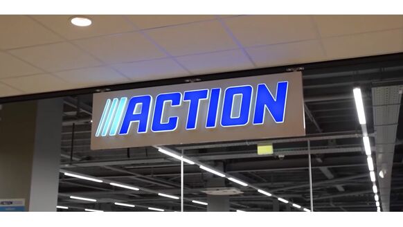 De Action stunt met een opvouwbare infraroodverwarming (€ 34,95)