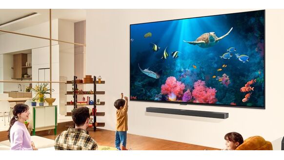 LG onthult een nieuwe, monsterlijk grote TV van 98″