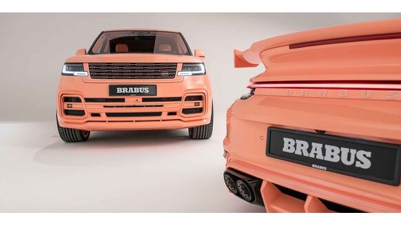 BRABUS lanceert Peetch-edition: Porsche 911 en Range Ronger P530 in een nieuw jasje