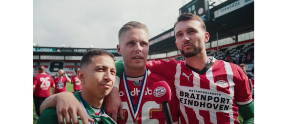Na Liverpool ook enorme muurschildering in Eindhoven