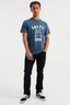salty dog T-shirt blauw