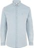 Overhemd denim blauw