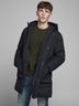 parka winterjas mannen donkerblauw