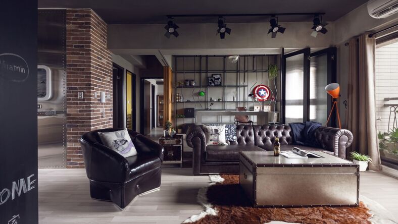 Dit appartement is de ultieme Mancave