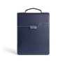 donkerblauwe rugzak evan red