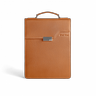 leren bruine backpack