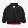 zwarte puffer jas jacket